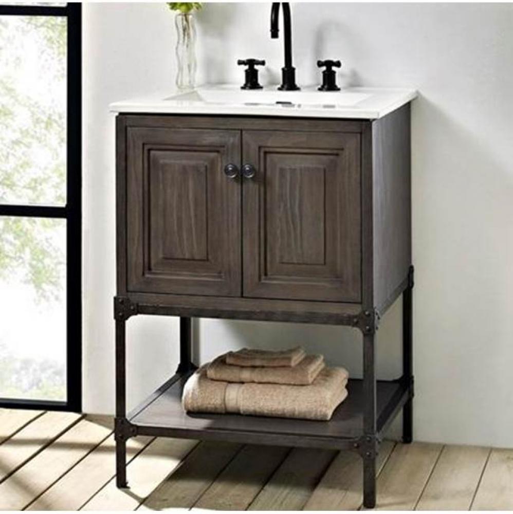 Toledo 24'' Vanity - Door - Driftwood Gray