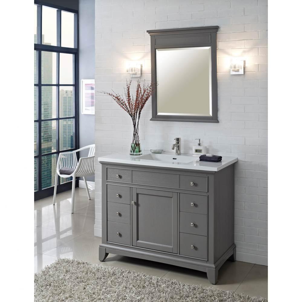 Smithfield 42'' Vanity - Medium Gray