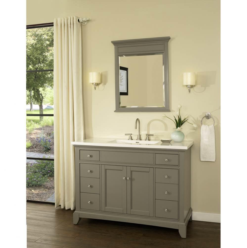 Smithfield 48'' Vanity - Medium Gray