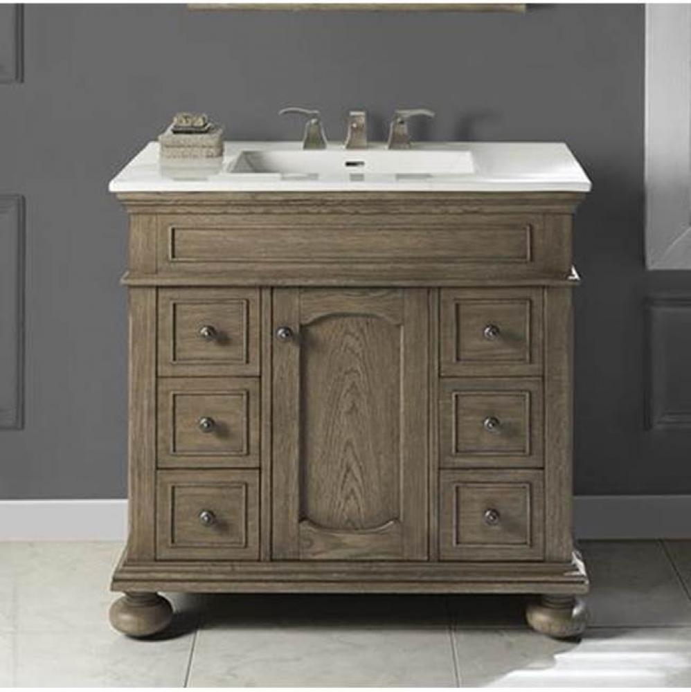 Oakhurst 36'' Vanity In Antique Grey