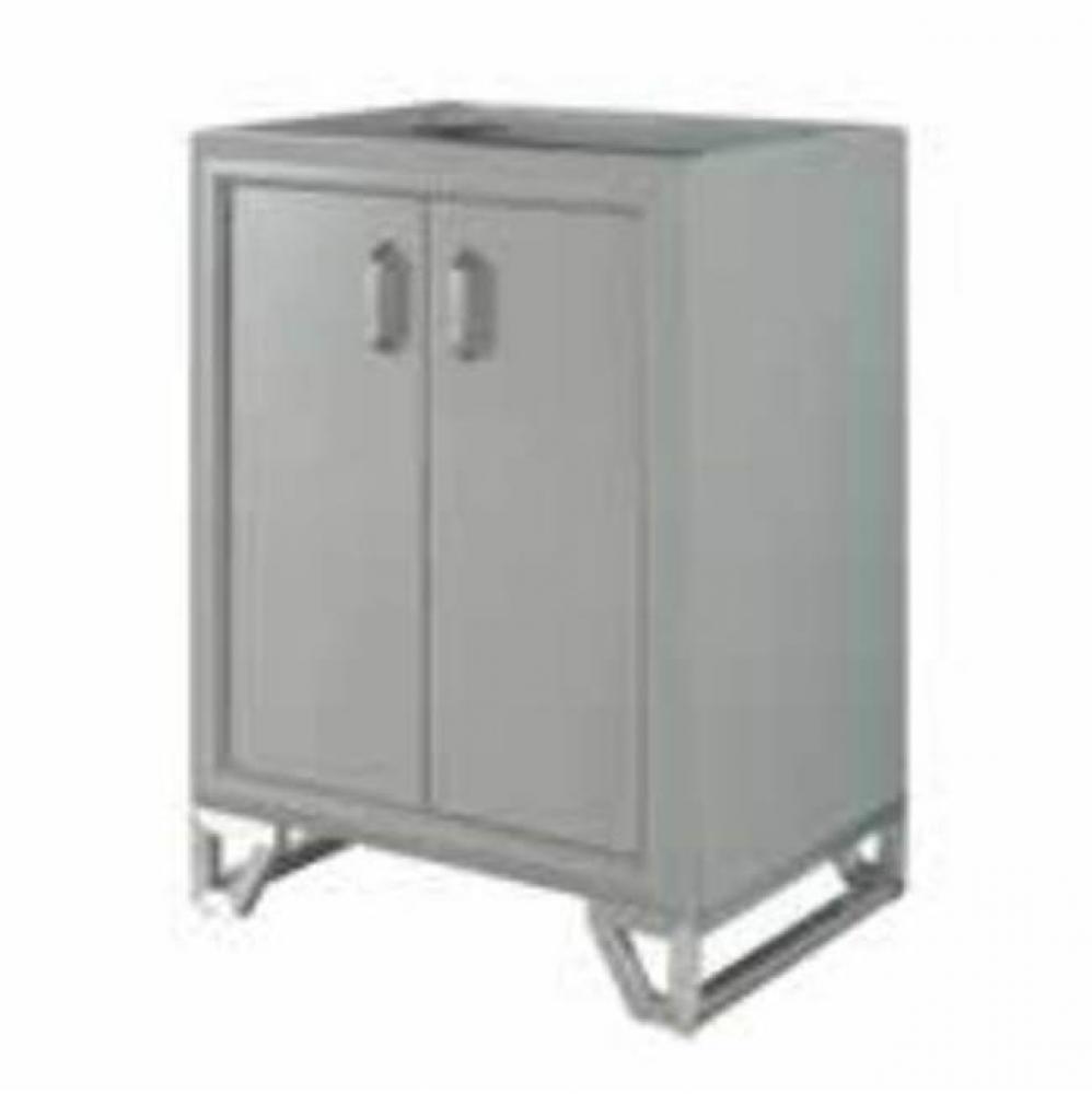 Revival 24'' Vanity In Glossy Med Gray