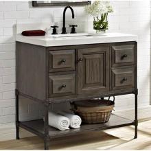 Fairmont Designs 1401-36 - Toledo 36'' Vanity - Door - Driftwood Gray