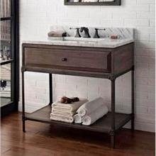 Fairmont Designs 1401-VH36 - Toledo 36'' Open Shelf Vanity In Driftwood Gray