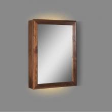 Fairmont Designs 1505-MC20LED - M4 20'' LED Medicine Cabinet - right - Natural Walnut