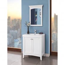 Fairmont Designs 1512-V3018 - Shaker Americana 30x18'' Vanity - Polar White