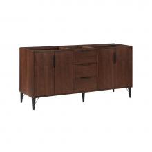 Fairmont Designs 1551-V7221D - Grand Central 72'' Double Bowl Vanity - Natural Walnut