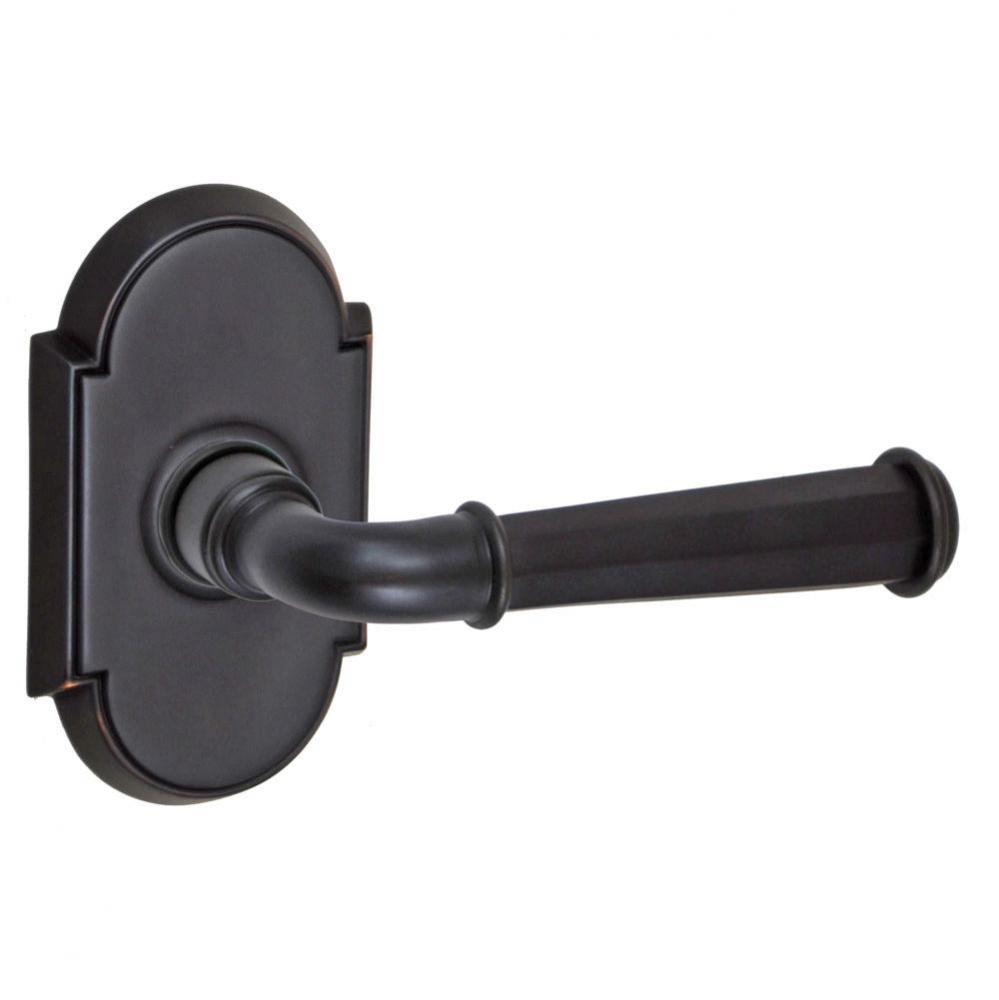 St Charles Lever with Tarvos Rose Dummy Single in Oil Rubbed Bronze - Right