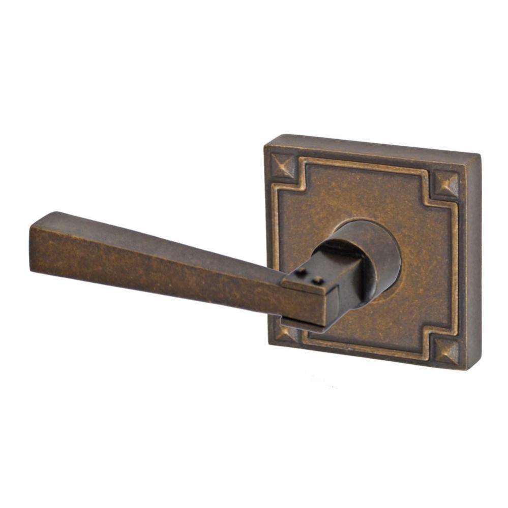 Sonoma Lever with Sonoma Rose Dummy Single in Medium Bronze - Left