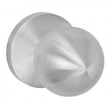 Fusion D-03-A2-E-BSS - 3060 Knob with Contemporary Rose Dummy Single in Brushed Stainless