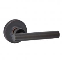 Fusion D-AC-A2-E-ORB-R - South Beach Lever with Contemporary Rose Dummy Single in Oil Rubbed Bronze - Right