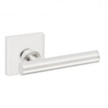 Fusion D-AC-S7-E-BRN-R - South Beach Lever with Square Rose Dummy Single in Brushed Nickel - Right