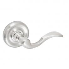 Fusion D-AF-A7-E-BRN-R - Paddle Lever with Contoured Radius Rose Dummy Single in Brushed Nickel - Right