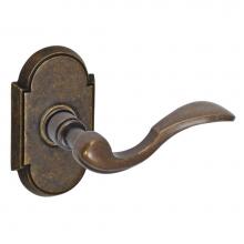 Fusion P-AF-E8-0-MDB-R - Paddle Lever with Tarvos Rose Passage Set in Medium Bronze - Right