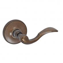 Fusion D-AF-F2-E-MDB-R - Paddle Lever with Cambridge Rose Dummy Single in Medium Bronze - Right