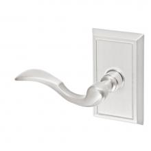 Fusion P-AF-S8-0-BRN-L - Paddle Lever with Shaker Rose Passage Set in Brushed Nickel - Left