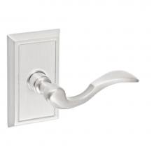 Fusion D-AF-S8-E-BRN-R - Paddle Lever with Shaker Rose Dummy Single in Brushed Nickel - Right