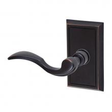 Fusion P-AF-S8-0-ORB-L - Paddle Lever with Shaker Rose Passage Set in Oil Rubbed Bronze - Left