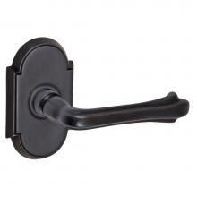 Fusion V-AH-E8-0-ORB-R - Claw Foot Lever with Tarvos Rose Privacy Set in Oil Rubbed Bronze - Right