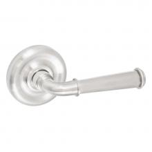 Fusion D-AN-A7-E-BRN-R - St Charles Lever with Contoured Radius Rose Dummy Single in Brushed Nickel - Right