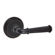 Fusion D-AN-B1-E-ORB-R - St Charles Lever with Stepped  Rose Dummy Single in Oil Rubbed Bronze - Right