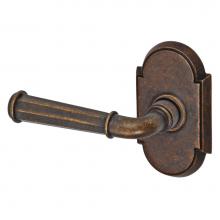 Fusion D-AN-E8-E-MDB-L - St Charles Lever with Tarvos Rose Dummy Single in Medium Bronze - Left