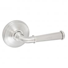 Fusion D-AN-F2-E-BRN-R - St Charles Lever with Cambridge Rose Dummy Single in Brushed Nickel - Right