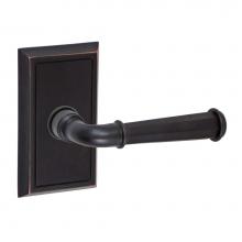 Fusion D-AN-S8-E-ORB-R - St Charles Lever with Shaker Rose Dummy Single in Oil Rubbed Bronze - Right