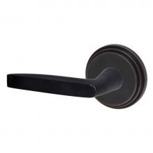 Fusion D-AT-B1-E-ORB-L - Empire Lever with Stepped  Rose Dummy Single in Oil Rubbed Bronze - Left