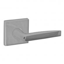 Fusion D-AT-S7-E-PLC-R - Empire Lever with Square Rose Dummy Single in Polished Chrome - Right