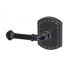 Fusion P-BE-F8-0-ORB-L - Tuscan Lever with Olde World Rose Passage Set in Oil Rubbed Bronze - Left