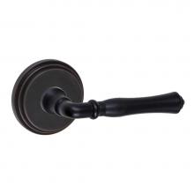 Fusion P-BH-B1-0-ORB-R - Cape Anne Lever with Stepped  Rose Passage Set in Oil Rubbed Bronze - Right