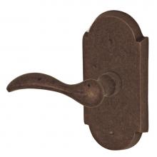 Fusion D-BR-C7-E-MXB-L - Sandcast Bronze Rainier Lever with Sandcast Bronze Large Scalloped Plate Dummy Single in Sandcast