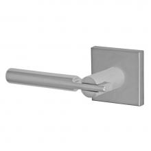 Fusion D-SI-S7-E-PSS-L - 3040 - Stainless Steel Lever with Square Rose Dummy Single in Polished Stainless Steel - Left