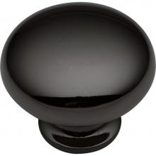 Hickory Hardware P771-BLN - 1-1/4 In. Cottage Black Nickel Cabinet Knob