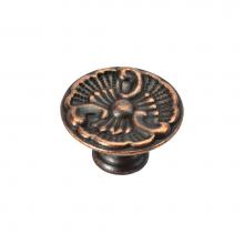 Hickory Hardware P8160-DAC - 1-5/16 In. Manor House Dark Antique Copper Cabinet Knob