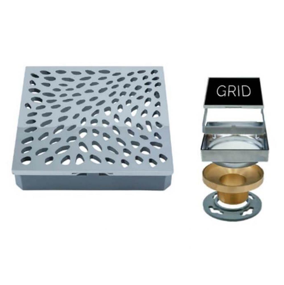 Flow Shower Drain Grid Assembly-