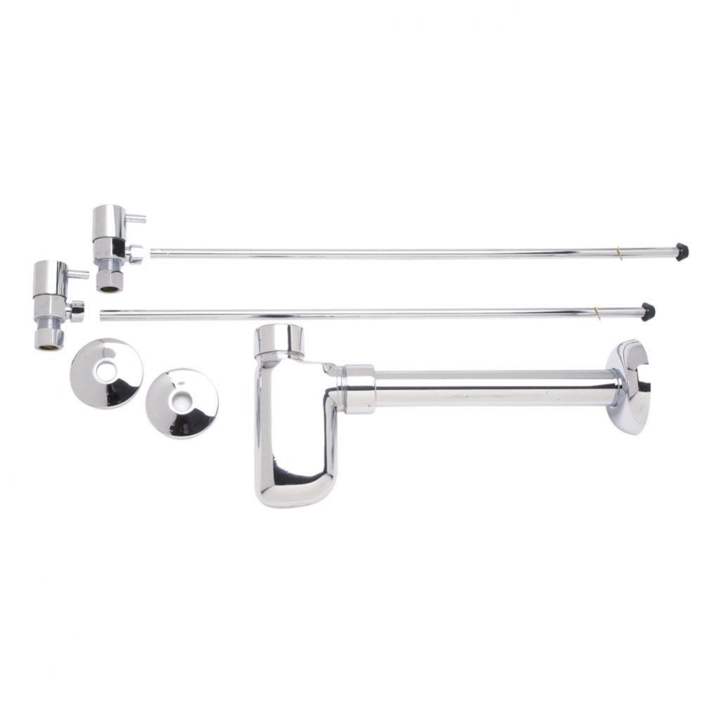 Lavatory Supply Kit - Contemporary Lever Handle with 1/4 Turn Ceramic Disc Cartridge Valve (MT5003