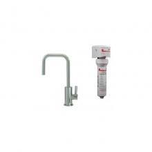 Mountain Plumbing MT1833FIL-NL/ULB - Point-of-Use Drinking Faucet with Contemporary Round Body & Handle (90° Spout) & Moun