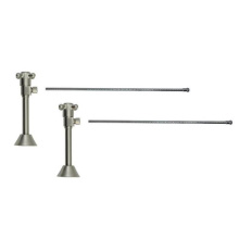 Mountain Plumbing MT8122X-NL/ULB - Lavatory Supply Kit - Brass Cross Handle with 1/4 Turn Ceramic Disc Cartridge Valve (MT416X-NL) -