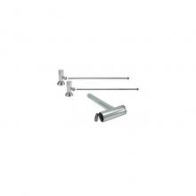 Mountain Plumbing MT9002-NL/CPB - Lavatory Supply Kit - Contemporary Round Handle with 1/4 Turn Ceramic Disc Cartridge Valve (MT6004