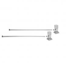 Mountain Plumbing MT5931-NL/ULB - Lavatory Supply Kit - Contemporary Square Handle with 1/4 Turn Ceramic Disc Cartridge Valve (MT500