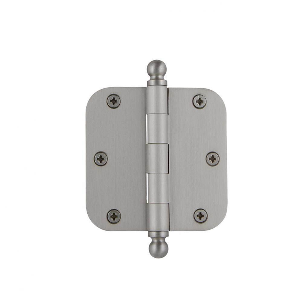 Nostalgic Warehouse 3.5'' Ball Tip Residential Hinge with 5/8'' Radius Corners