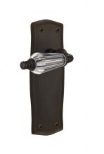 Nostalgic Warehouse 706957 - Nostalgic Warehouse Prairie Plate Single Dummy Parlor Lever in Oil-Rubbed Bronze