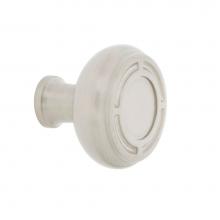 Nostalgic Warehouse 756149 - Nostalgic Warehouse Mission Brass 1 3/8'' Cabinet Knob in Satin Nickel