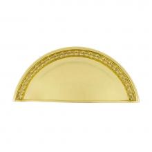 Nostalgic Warehouse 761713 - Nostalgic Warehouse Cup Pull Meadows in Unlacquered Brass