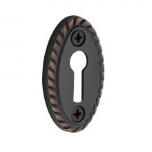 Nostalgic Warehouse 703748 - Nostalgic Warehouse Rope Keyhole Cover in Timeless Bronze