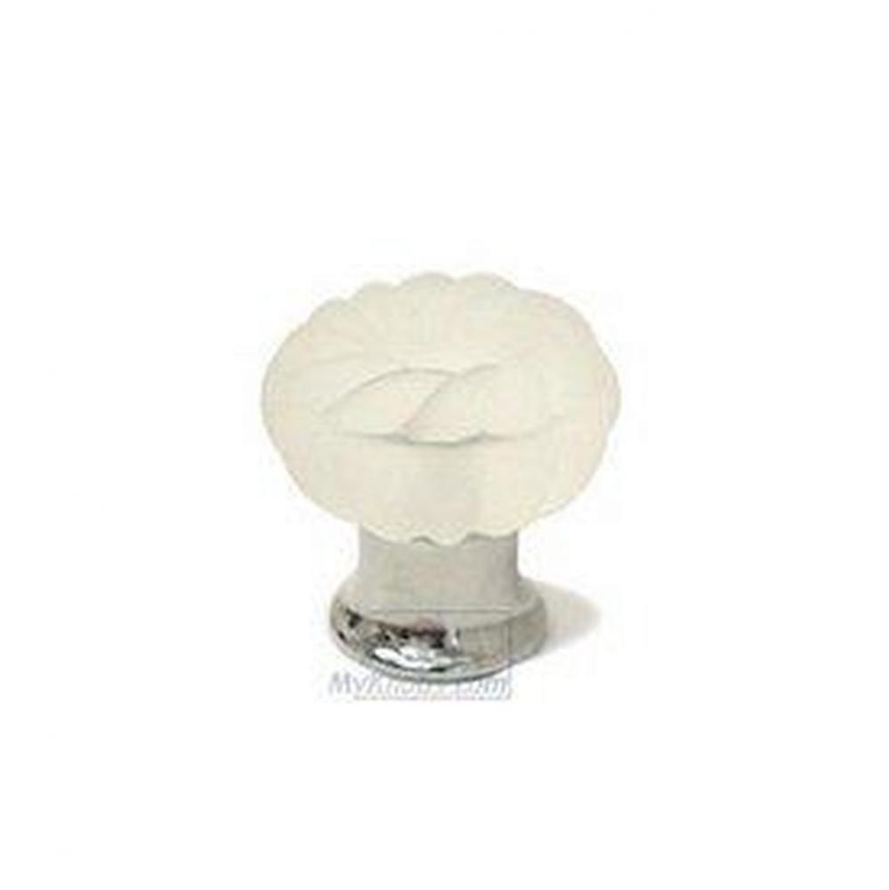 Glass Cabinet Knob, Satin