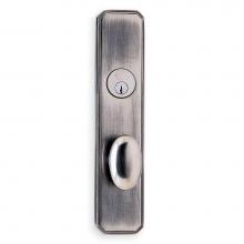 Omnia 11860AC00L10B - Mortise Lockset ''Ac'' (Lh)