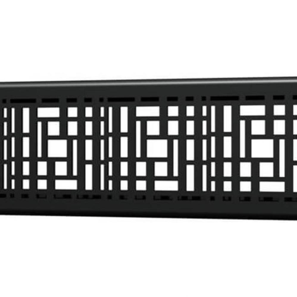 Drain Cover Deco 56In Matte Black