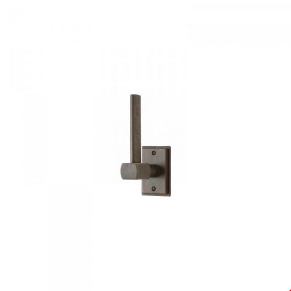 Oval Bordeaux Escutcheon Toilet Paper Holder, vertical, Tempo